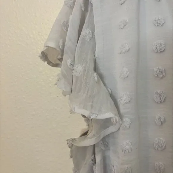 Jodifl Short Light Blue Gray Dress Pockets Plus Sz 2X - Picture 3 of 8